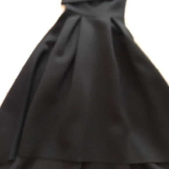 Scuba dip back midi high low dress - Picture 3 of 4